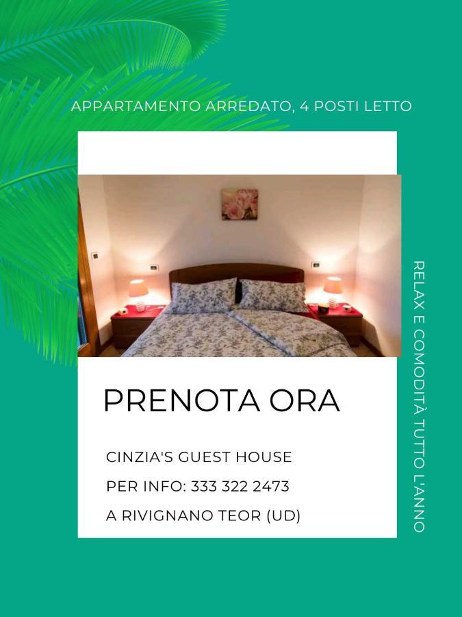 Cinzia'S Guest House, Vicino A Lignano E Udine Rivignano Zewnętrze zdjęcie